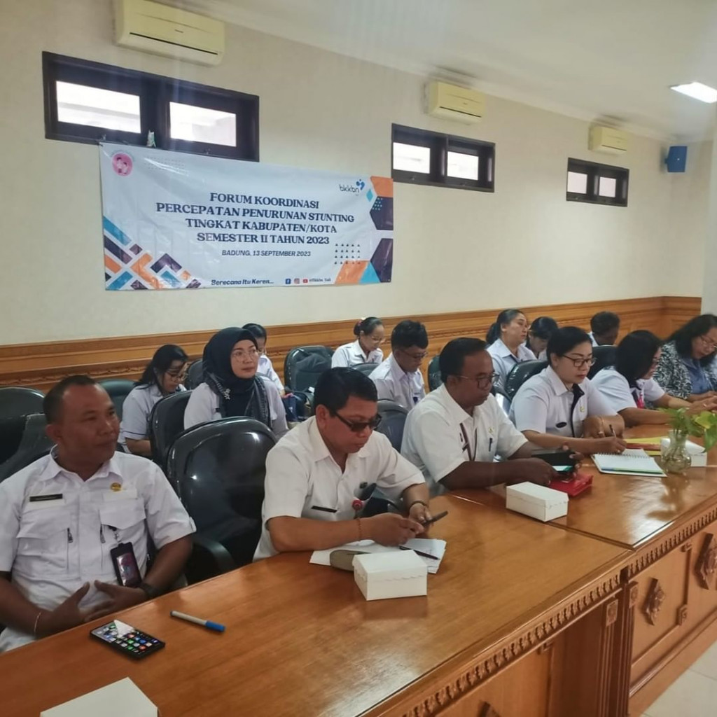 Forum Koordinasi Percepatan Penurunan Stunting Tingkat Kabupaten Kota Tahun 2023